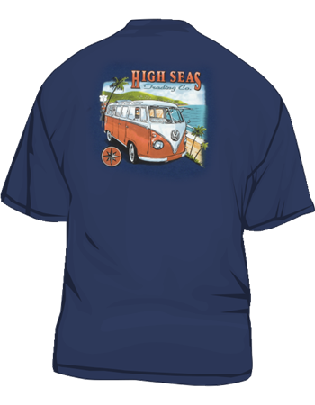 100% Cotton Graphic T-shirts by High Seas