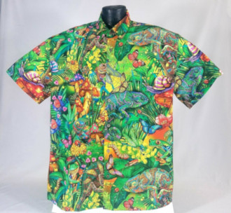 Amazing Pirate Parrots Hawaiian Shirt, Vintage Map Aloha Shirt For Men -  Cerigifts