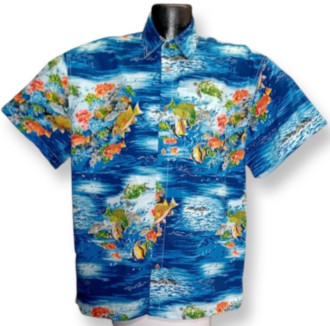  Shark Ocean Sea Life Fish Shirts for Men Hawaiian