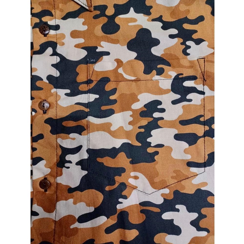 Camouflage Button Down Shirt - Available in Desert, Woodland, Urban and  Hawaii Camouflage