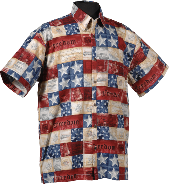 Freedom Patriotic Hawaiian Shirt