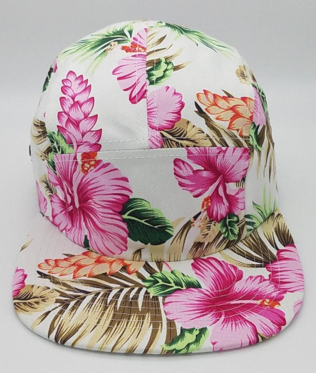 hawaiian floral baseball caps