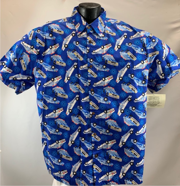 Police Car Hawaiian aloha shirt